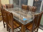 এক বছরের EMI তে 15% Discount এ সেগুন কাঠের ডাইনিং সেট