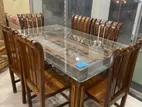 এক বছরের EMI তে 15% Discount এ সেগুন কাঠের ডাইনিং সেট