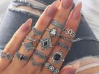 15pcs Finger Ring Set