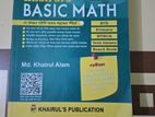 একটি নতুন ম্যাথ বই (খাইরুলস বেসিক ম্যাথ) বিক্রি হবে।