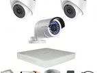 একুশে অফারঃ-3 unit 1080P night vision security cc camera Package