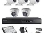 একুশে অফারঃ- 5 unit 1080P night vision security cc camera Package
