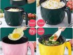 Electric double leyar non stick cooking pot