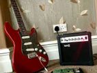 Electric Guiter with amplifier