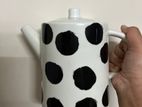 Elegant Polka Dot Teapot