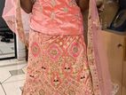 Embroidered Bridal & party lehenga with unstitched blouse and dopatta