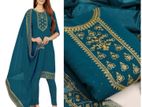 Embroidered Georgette Kameez Set