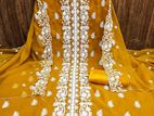Embroidery Cotton Three Piece