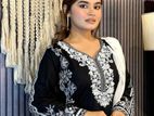 Embroidery Cotton Three Piece