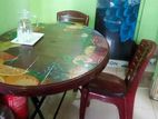 Emergency sell dibo dinning table chair