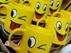 Emoji Ceramic Mug (Yellow) - Add A Touch Of Fun