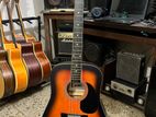 Encore Jumbo Sunburst Acoustic Guitar