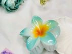 Enigma- Small Hair Clip Colorful Flower Claw