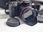 EOS 77D with 18 50mm prime lens