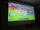 Epson Projector with screen