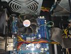 Esonic motherboard , power supply and casing