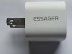 Essager 20w Gan Dual Port Fast Charger