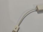 Ethernet cable and adapter