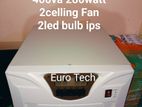 Euro tech 2 celling Fan bulb Full set ips package