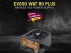 Evolur EV600 600 Watt 80 Plus Bronze ATX Power Supply