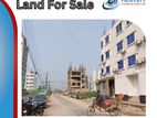 Exclusive 5 Katha Ready Plot For Sale at Block-L, Aftab nagar, Dhaka.