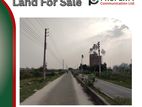 Exclusive East Facing 5 Katha Plot For Sale at Aftab Nagar, Block # M,