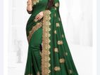 Exclusive Embroidered Georgette Saree