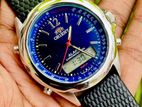 Exclusive ORIENT Ana-Digi Alarm Chronograph Watch