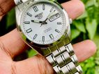 Exclusive SEIKO 5 SNKE83 Posh Silver Sunburst Automatic Watch