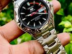 Exclusive SEIKO 5 Sports Black Speed Racing Dial Automatic Watch