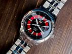 Exclusive SEIKO 5 SRP339 Black Red Racing Vibe Automatic Watch