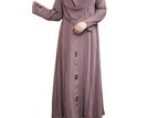 Exclusive Tasfiya Borka For Muslim Women - Dubai Cherry Fabric