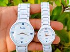 Exclusive White Colour Stainless Steel Fashionable copel Watch