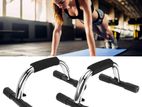 Exercise High Push Up Bar - Black