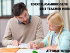 EXPERIENCED TUTOR _MALE/FEMALE_O/A LEVEL