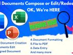 Expert Document Composing and Editing by Microsoft Office