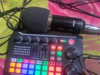 F998 Sound Card And Bm 800 Microphone