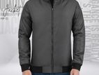 Fabrilife Mens Premium Bomber Jacket - Cloud Grey