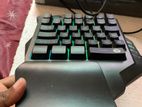 FANTECH ARCHER K512 RGB Waterproof Ergonomic One-Hand Gaming Keyboard