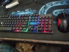 Fantech X15imice Ak-600 Wired Usb Luminescent Gaming Keyboard