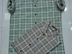 Fashionable Check Slim Fit Shirt For Men Full