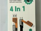 Fast Data Cable 4 in 1