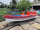 Fiber glass Rowing Boat with 04 Chair