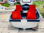 Fiber glass Rowing Boat with 04 Chair