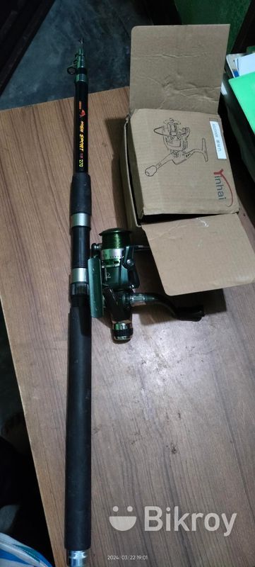 Fishing rod and reel for Sale in Jahaj Company More