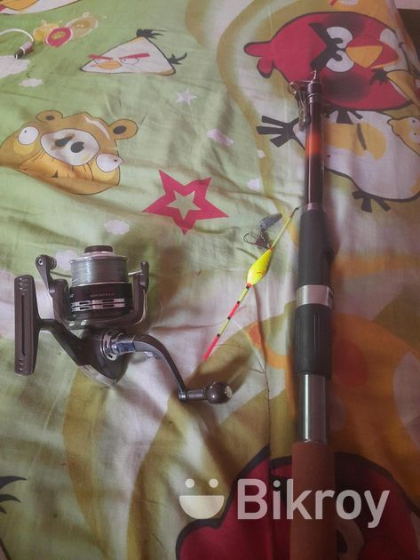 fishing rod and wheel for sell for Sale in Jahaj Company More