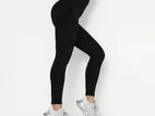 Fitness Sport Leggings High Waist Elastic Solid Yoga Gym