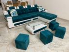 Fixed L Type Sofa Set