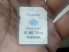 FlashAir Toshiba 16GB Wireless SD card