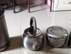 Flux , Carley,Steel pot for sell